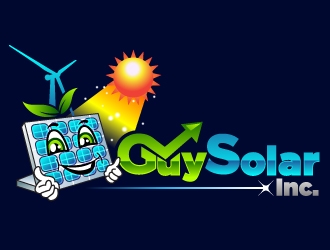 GuySolar Inc. logo design by design_brush