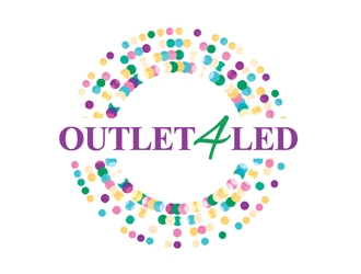 Outlet4LED logo design by Roma