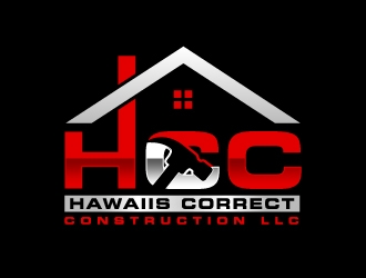 Hawaiis Correct Construction LLC logo design by labo