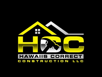 Hawaiis Correct Construction LLC logo design by labo