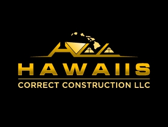 Hawaiis Correct Construction LLC logo design by Hansiiip