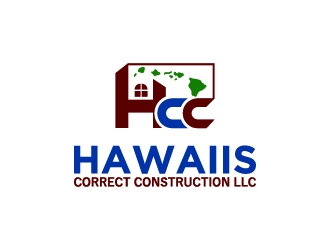Hawaiis Correct Construction LLC logo design by udinjamal