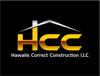 Hawaiis Correct Construction LLC logo design by up2date