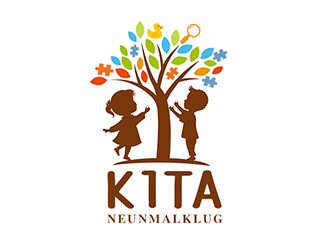 KITA neunmalklug logo design by Optimus
