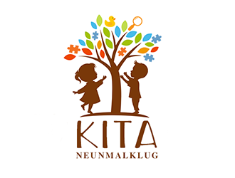 KITA neunmalklug logo design by Optimus