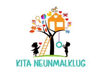 KITA neunmalklug logo design by Optimus