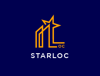 StarLOC logo design by Srikandi