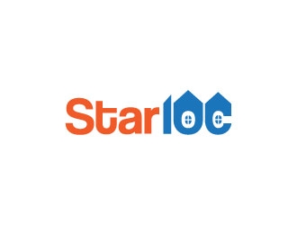 StarLOC logo design by jishu