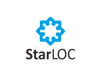 StarLOC logo design by AisRafa