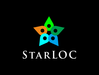 StarLOC logo design by AisRafa