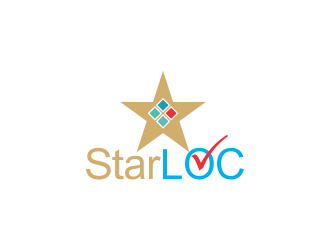 StarLOC logo design by kanal