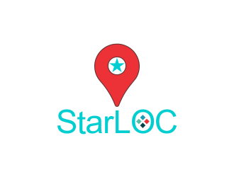StarLOC logo design by kanal