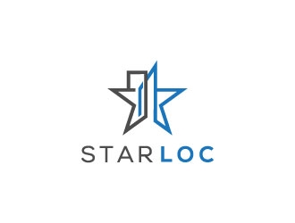StarLOC logo design by jishu