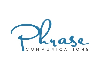 Phrase Communications logo design by shravya