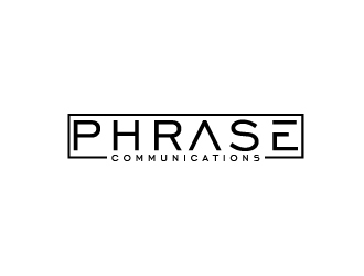 Phrase Communications logo design by shravya