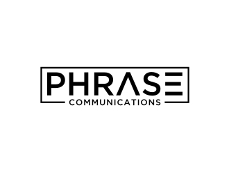 Phrase Communications logo design by dibyo