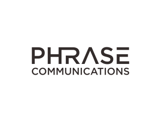 Phrase Communications logo design by sitizen