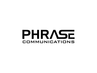 Phrase Communications logo design by ingepro