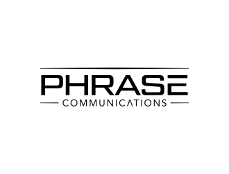 Phrase Communications logo design by ingepro