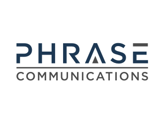Phrase Communications logo design by Zhafir