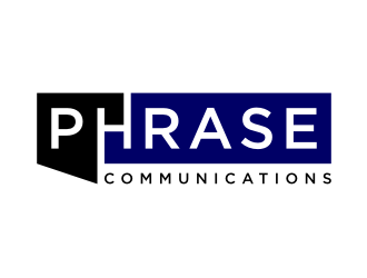 Phrase Communications logo design by Zhafir