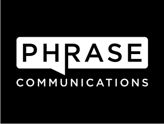 Phrase Communications logo design by Zhafir