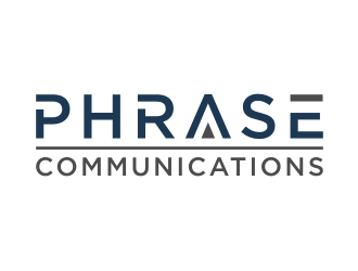 Phrase Communications logo design by Zhafir