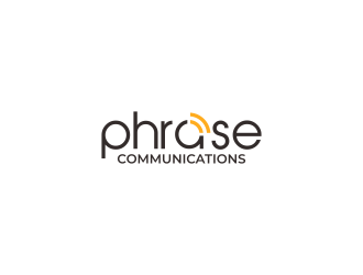 Phrase Communications logo design by Asani Chie