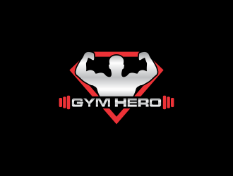 Gym Hero logo design by eagerly