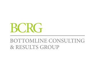 Bottomline Consulting & Results Group logo design by DiDdzin
