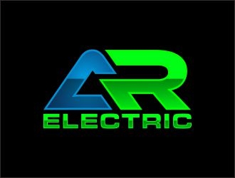 A R Electric logo design by agil