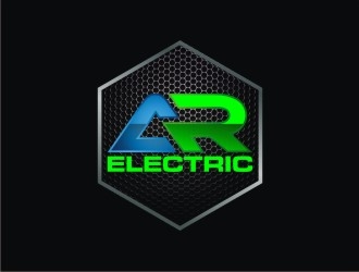 A R Electric logo design by agil
