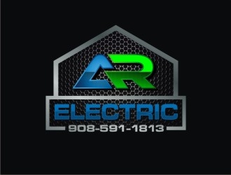 A R Electric logo design by agil