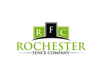 Rochester Fence Company logo design by andayani*