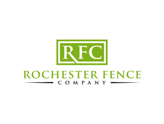 Rochester Fence Company logo design by salis17