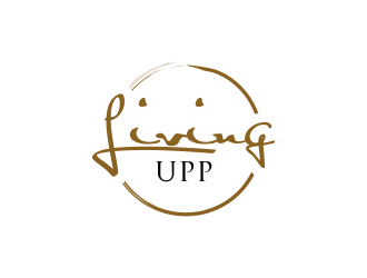 Living Upp logo design by akhi