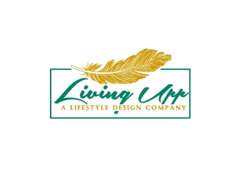 Living Upp logo design by Erasedink