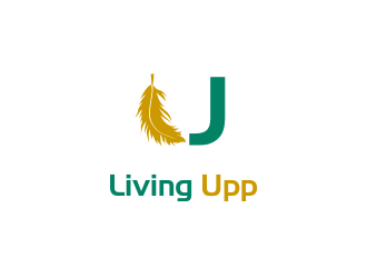 Living Upp logo design by aldesign