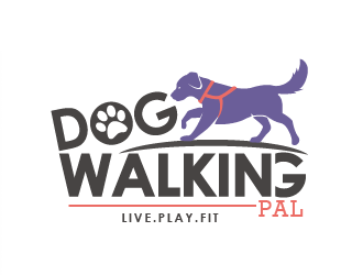 Dog Walking Pal logo design by THOR_