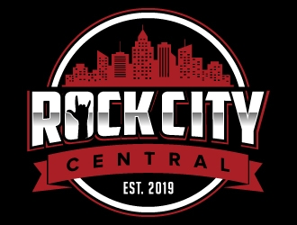 Rock City Central logo design by jaize