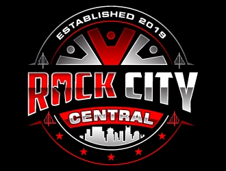 Rock City Central logo design by Suvendu