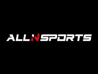 All In Sports logo design by MUSANG