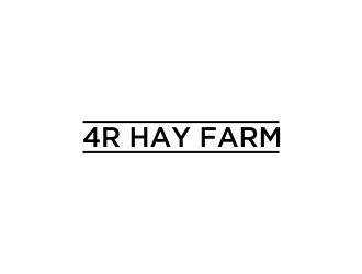 4R Hay Farm logo design by afra_art