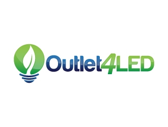 Outlet4LED logo design by karjen