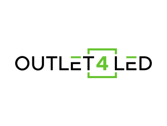 Outlet4LED logo design by lexipej
