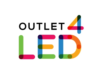 Outlet4LED logo design by Rossee