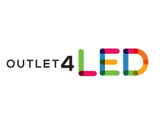 Outlet4LED logo design by Rossee