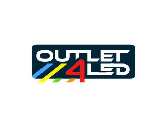 Outlet4LED logo design by Fajar Faqih Ainun Najib