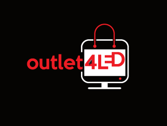 Outlet4LED logo design by enan+graphics