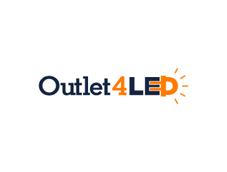Outlet4LED logo design by lestatic22